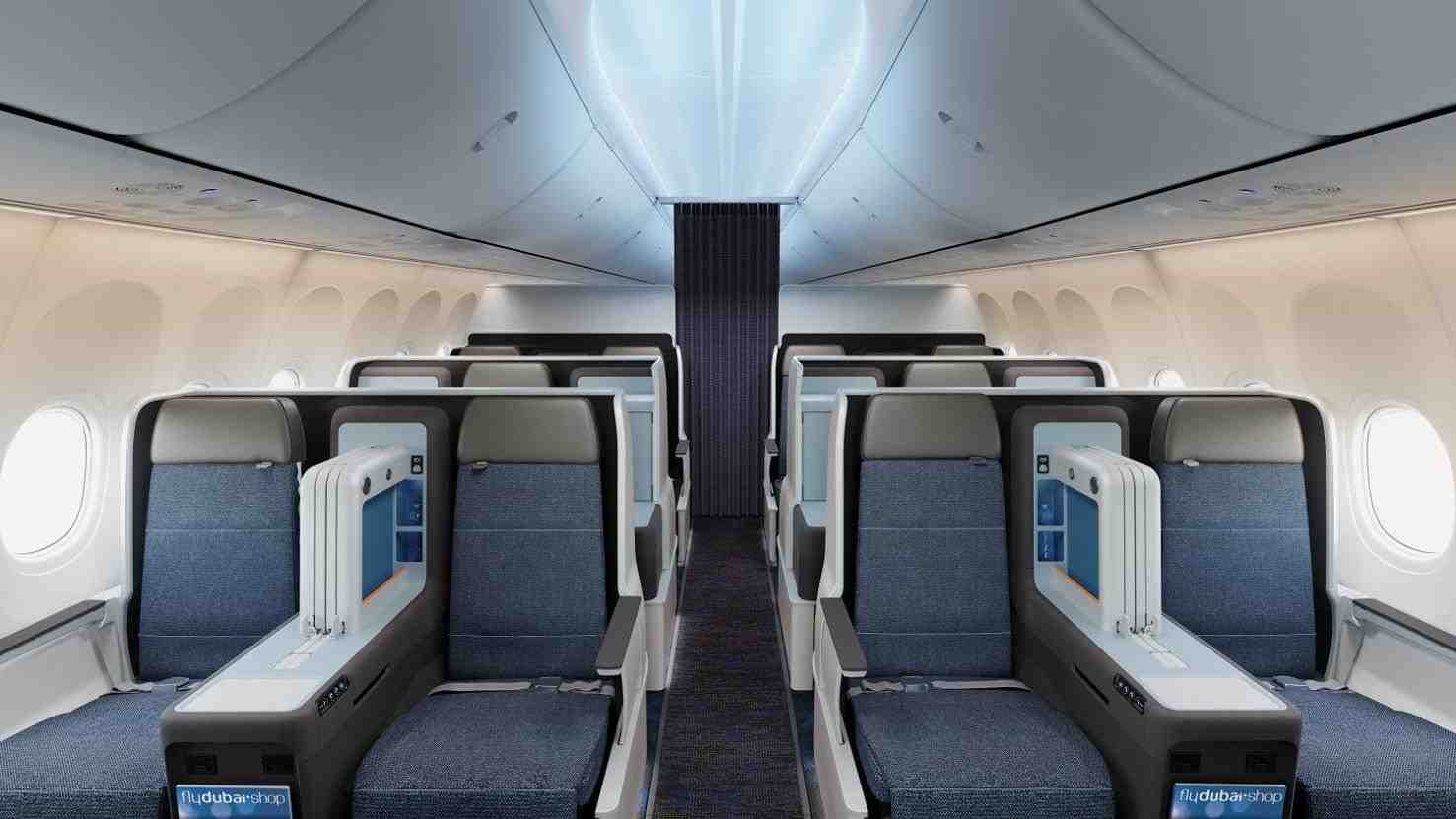 Business class on flydubai 737 MAX.