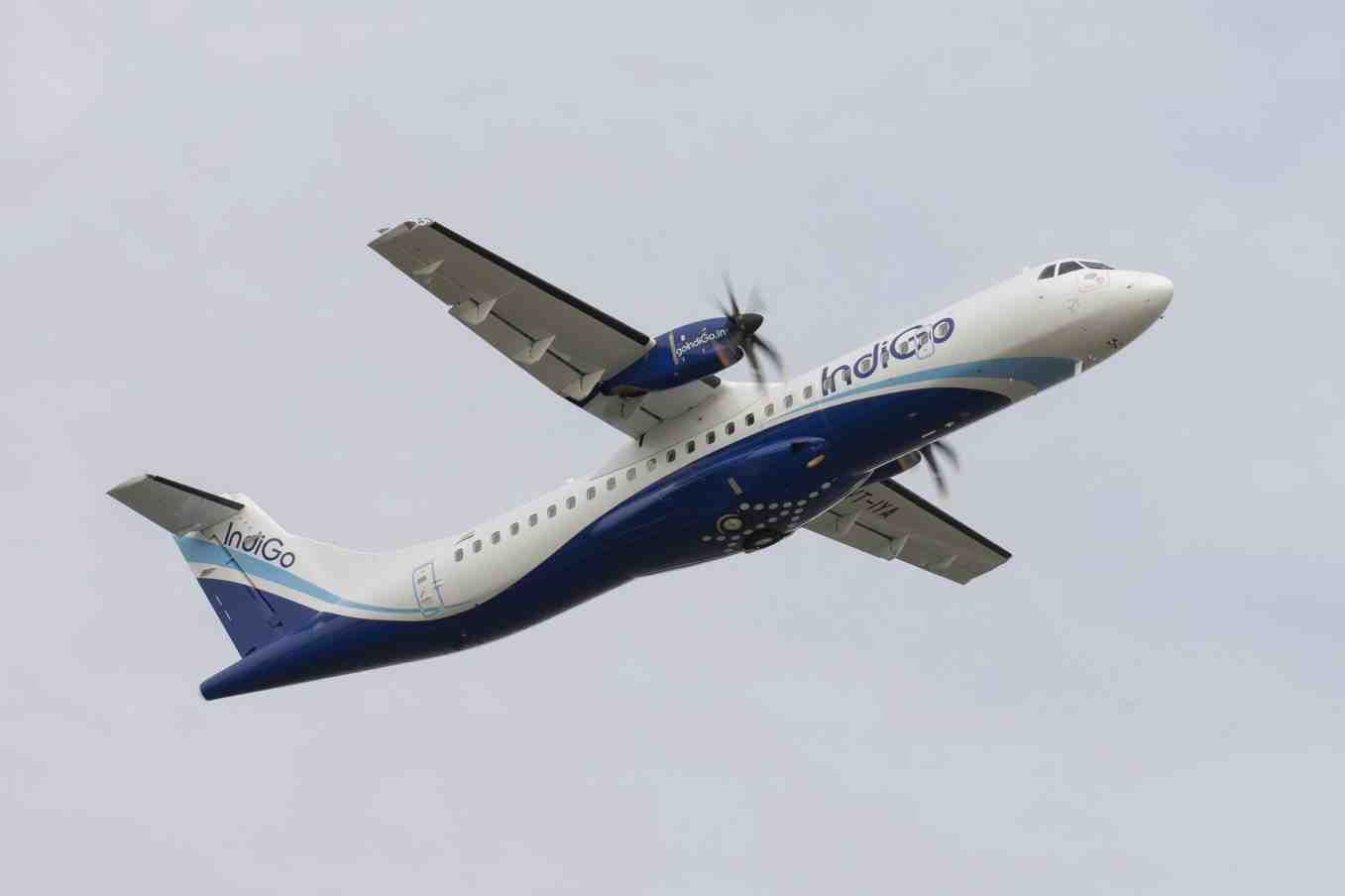 IndiGo réceptionne son premier ATR 72-600.