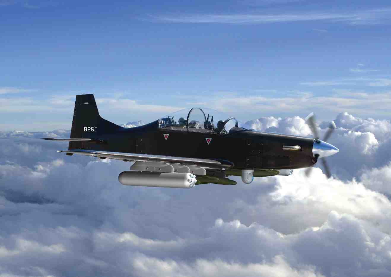 Le B-250 premier avion conçu par Calidus.