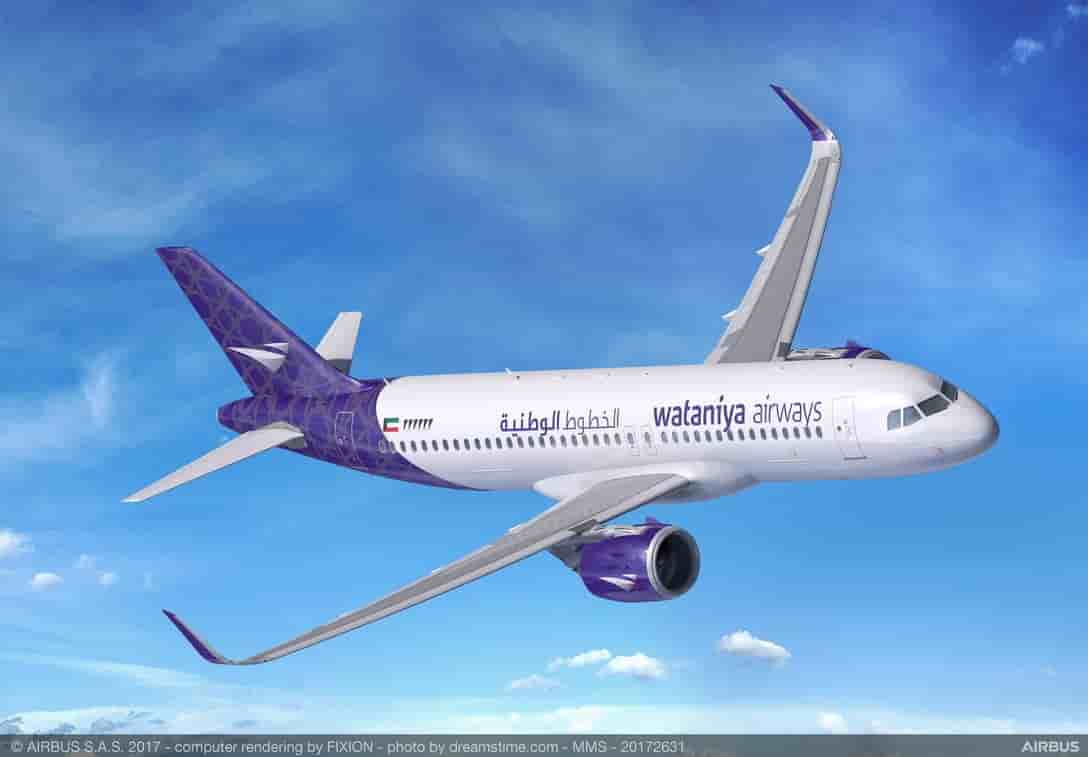 Wataniya Airways exploitera les 25 Airbus A320neo commandés par Golden Falcon Aviation.