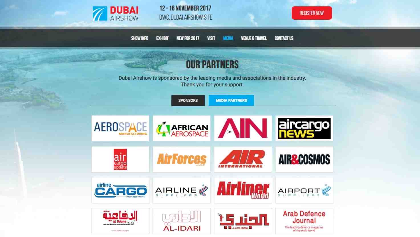 Air&Cosmos couvrira le Dubai Airshow 2017.