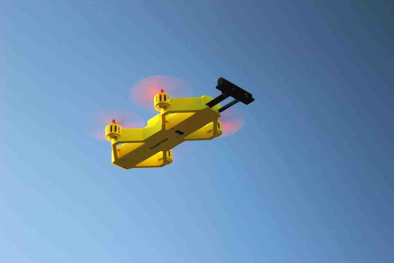 Le powderbee permet de localiser les victimes d'avalanche.