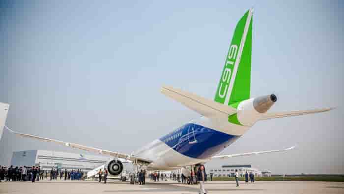 Le second C919 a réalisé son premier vol le 17 décembre 2017.