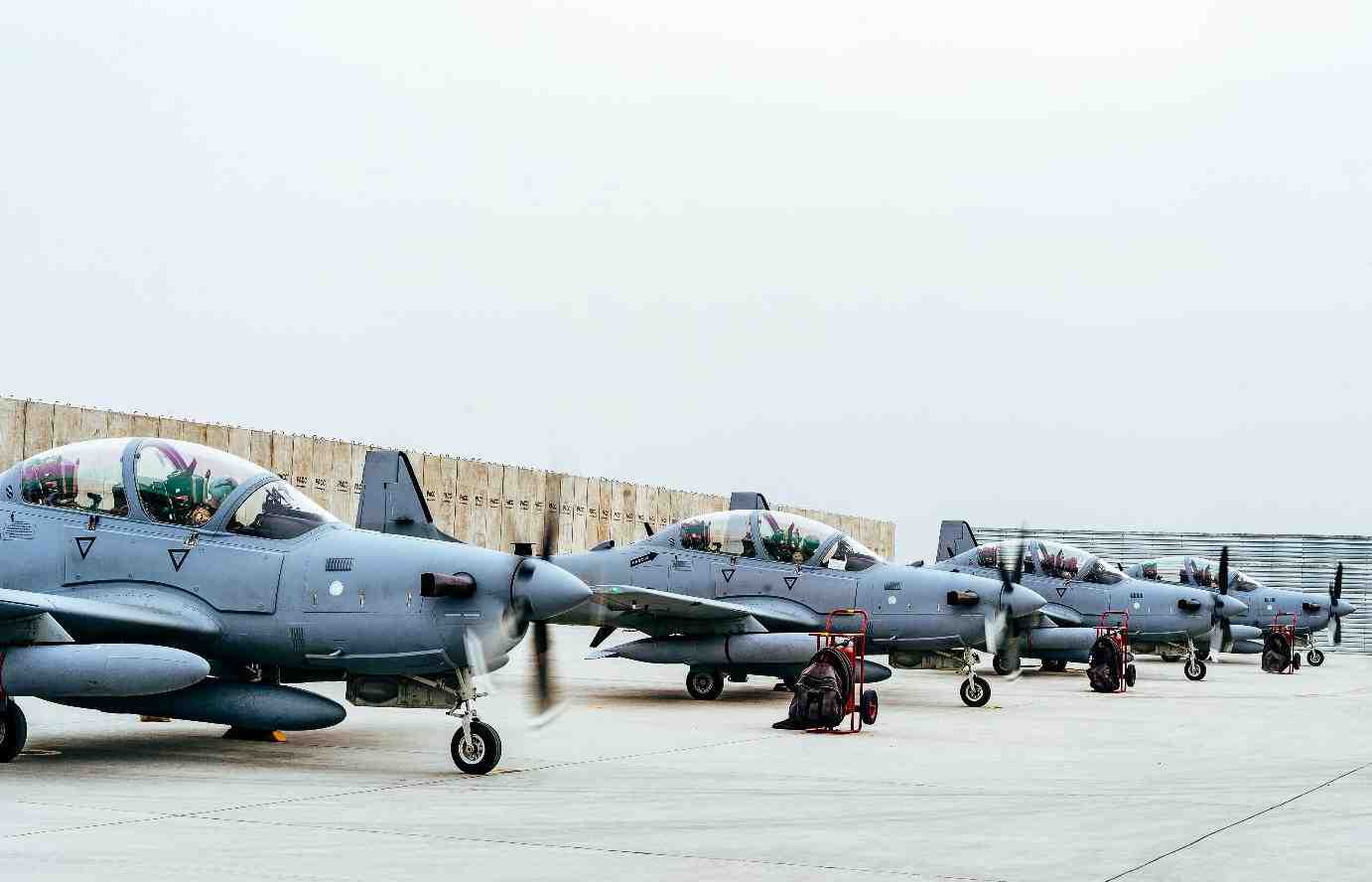 Entre décembre 2016 et mai 2017, quatre A-29 ont été remis à l'Afghanistan.