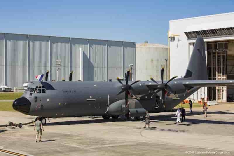 First French Air Force C130J.