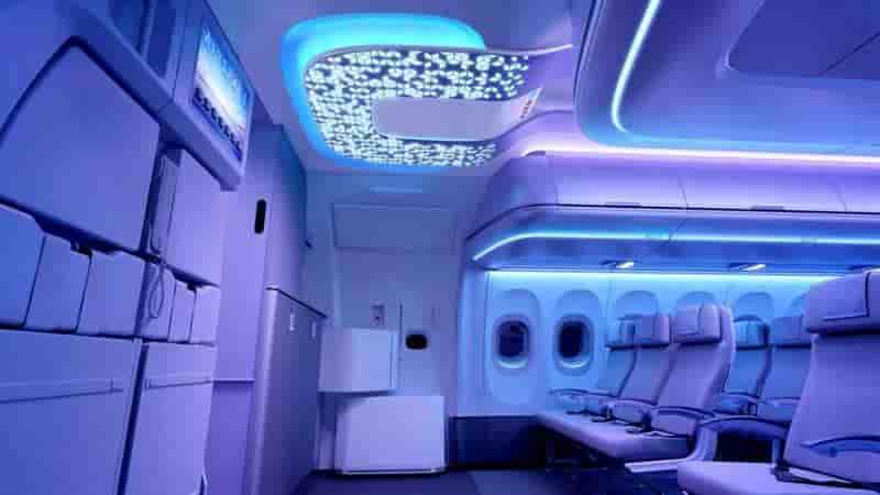 A320 Airspace Entrance Area Night.