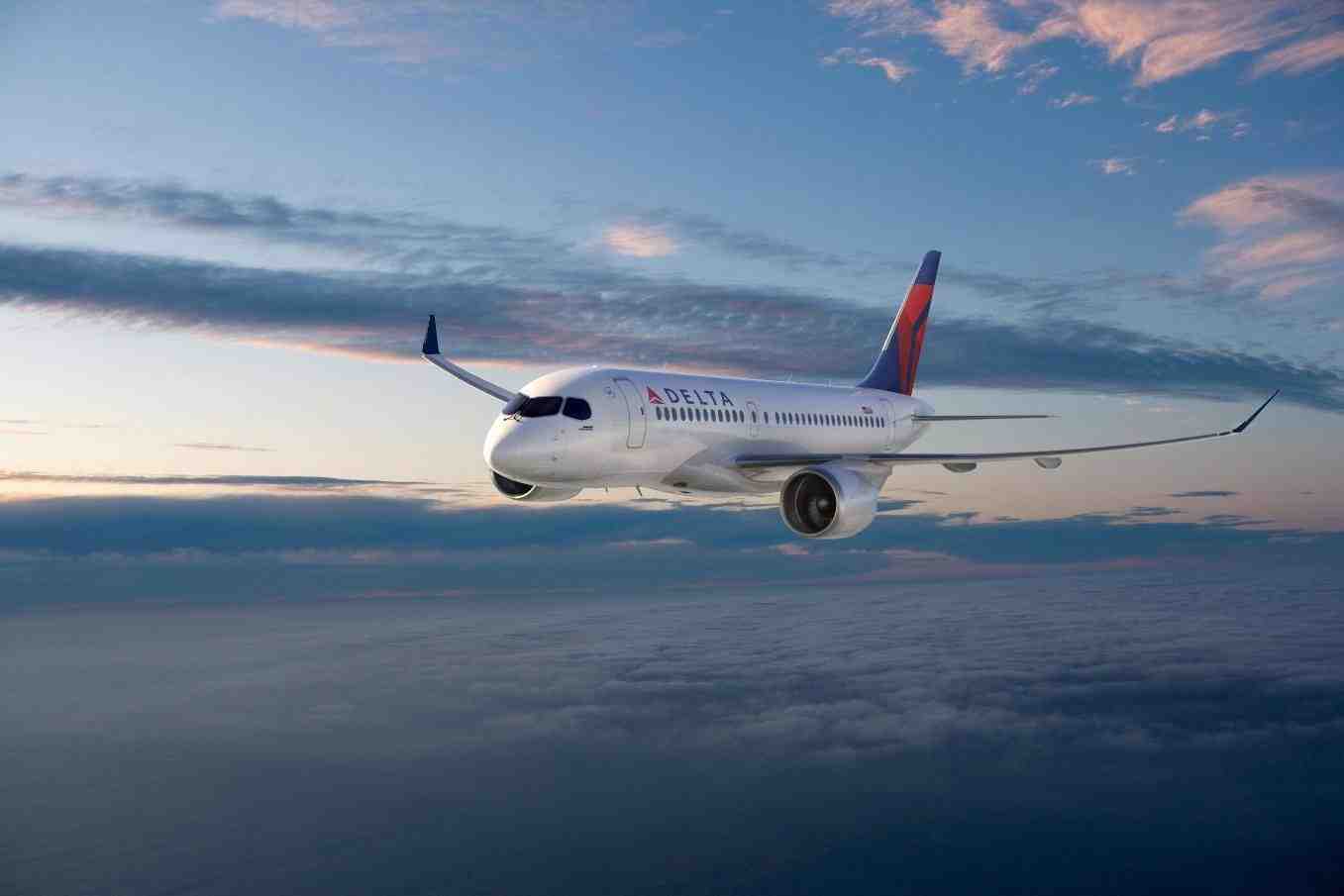 Bombardier CS100.
