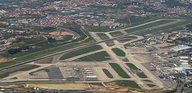 Lisbon International Airport.