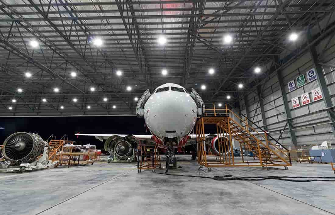 Avec son deuxième hangar, Sepang Aircraft Engineering peut traiter huit Airbus A320 à la fois.