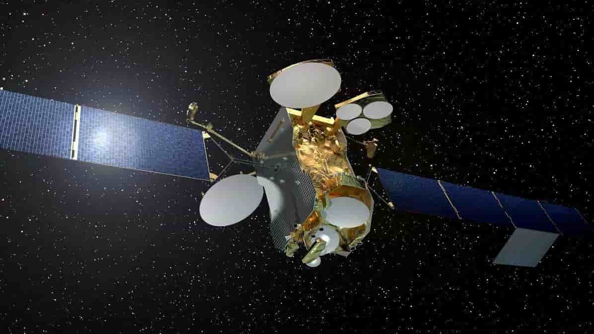 Vue d'artiste du satellite