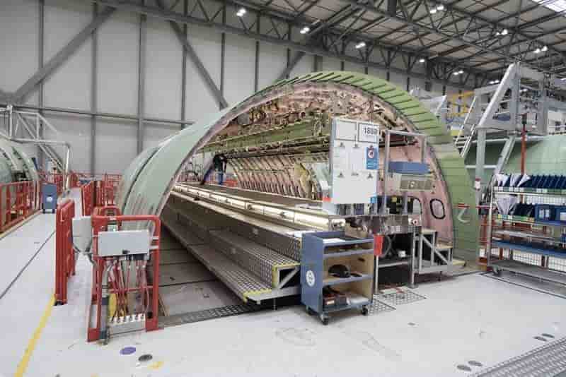 A330-800 fuselage.
