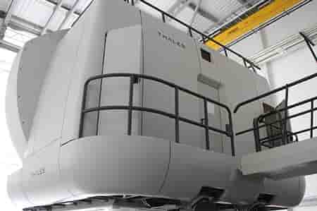 Thales a déjà livré cinq simulateurs de vol A400M FFS.