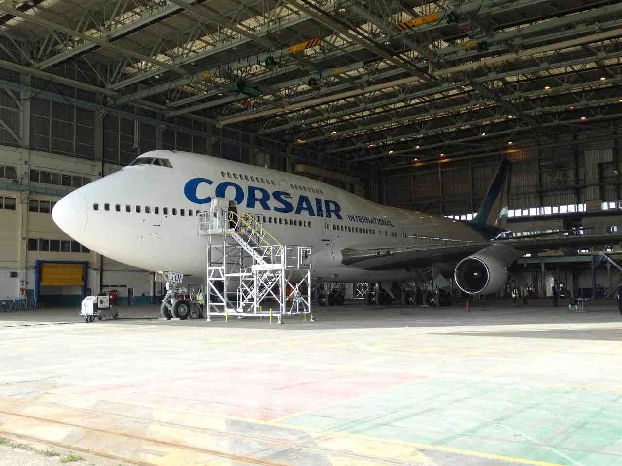 Le nouveau hangar HN7 de Corsair à Orly Sud.