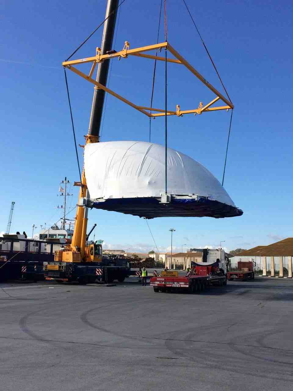 La porte-cargo du futur Airbus Beluga XL : un poids de 3,1 tonnes et des caractéristiques hors normes.