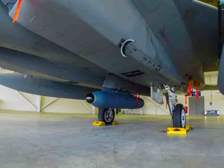 Pod Legion monté sur un F-15.
