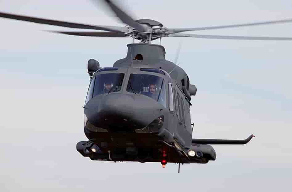 Le MH-139 version dérivée de l'AW139 destinée à l'US Air Force.