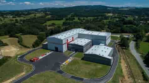Le site d'EcoTitanium à Saint-Georges-de-Mons.