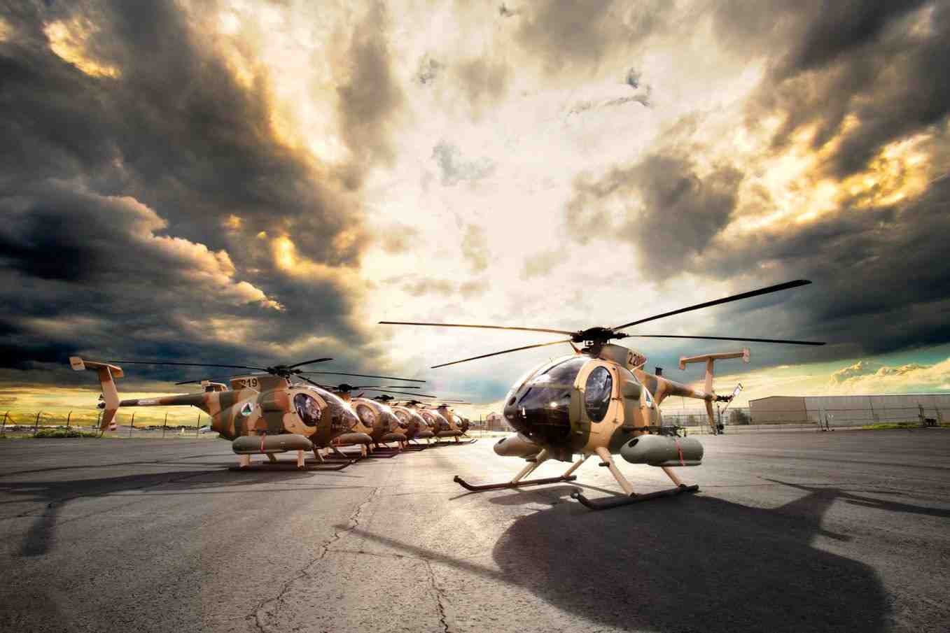 Un premier lot, comprenant 30 MD-530F, sera remis à l'Afghanistan en 2019.