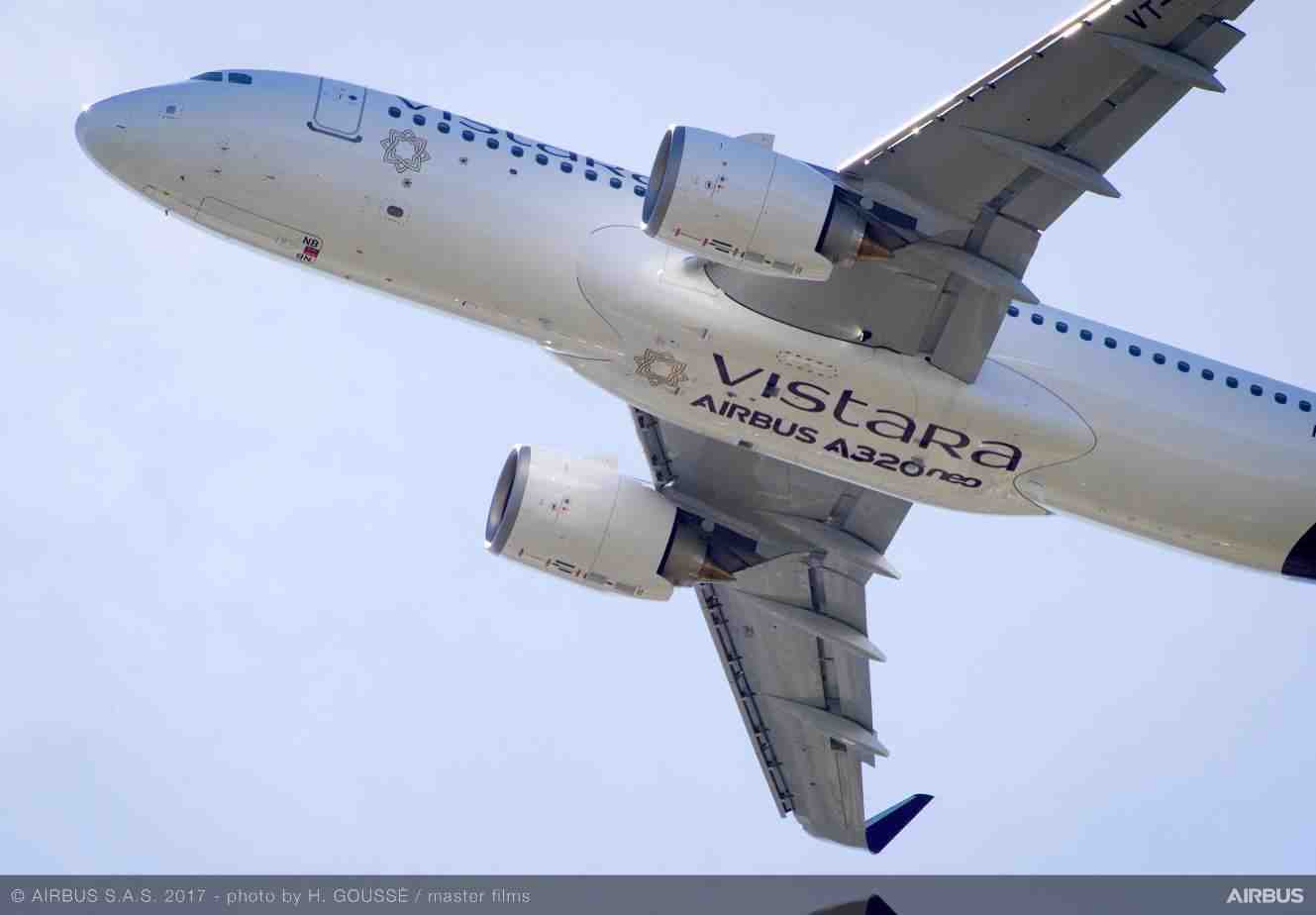 Vistara A320neo.