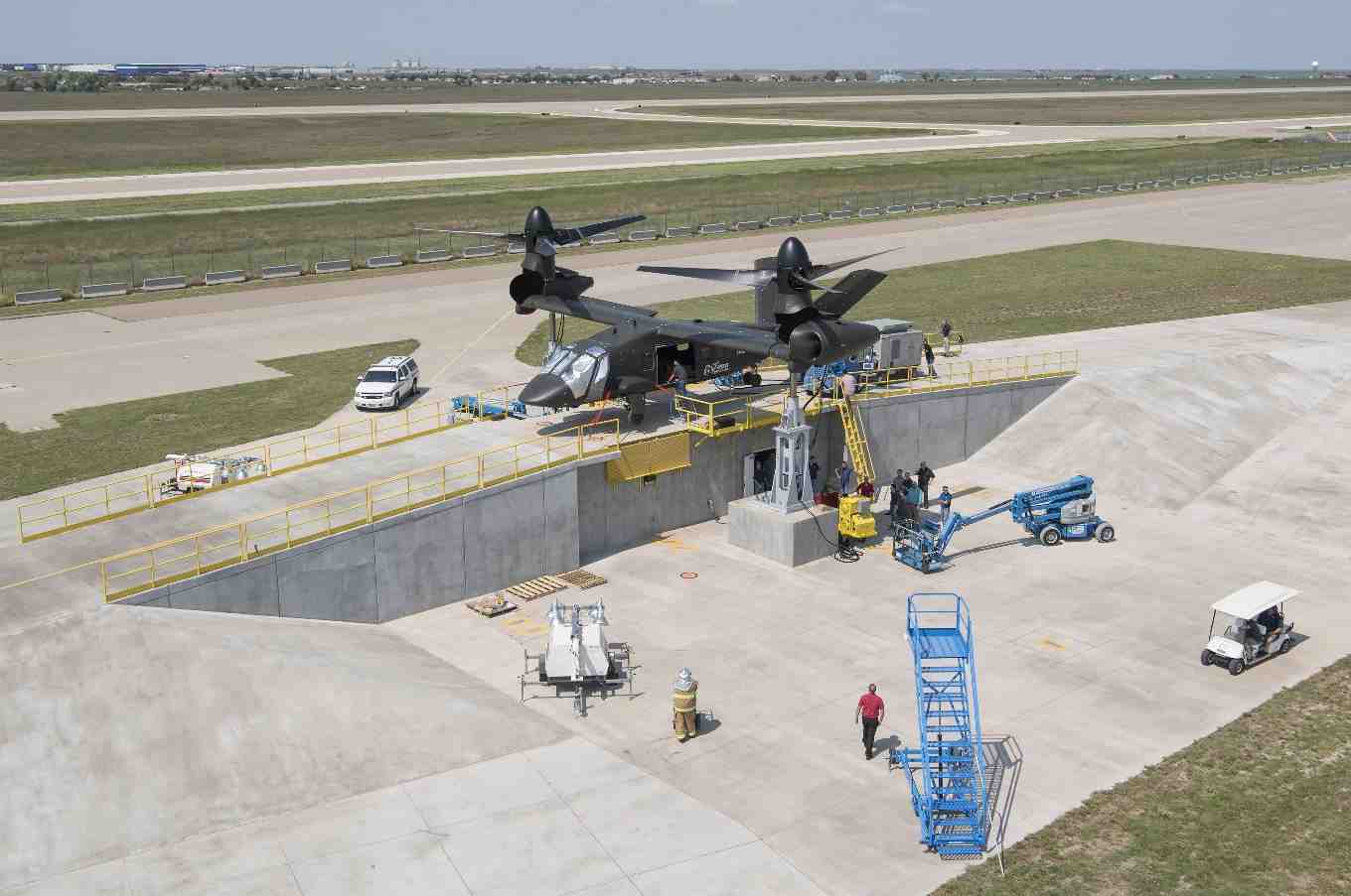 Le V-280 est prêt pour les premiers essais.