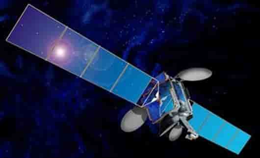 Vue d'artiste du satellite