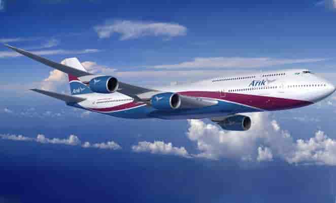 Arik Air a été jusqu'à commander deux Boeing 747-8.