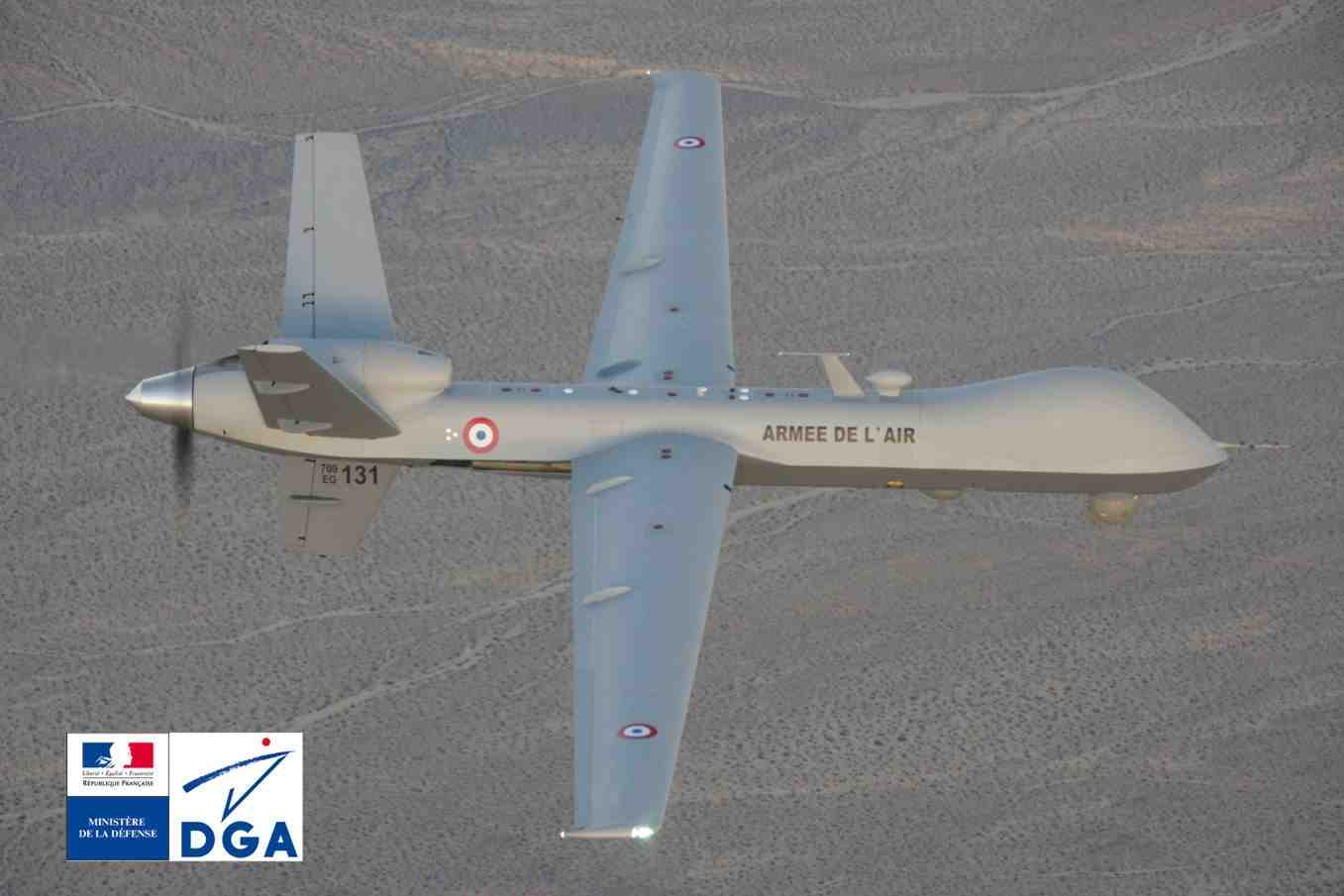 Les drones Reaper participent à l'opération Barkhane.