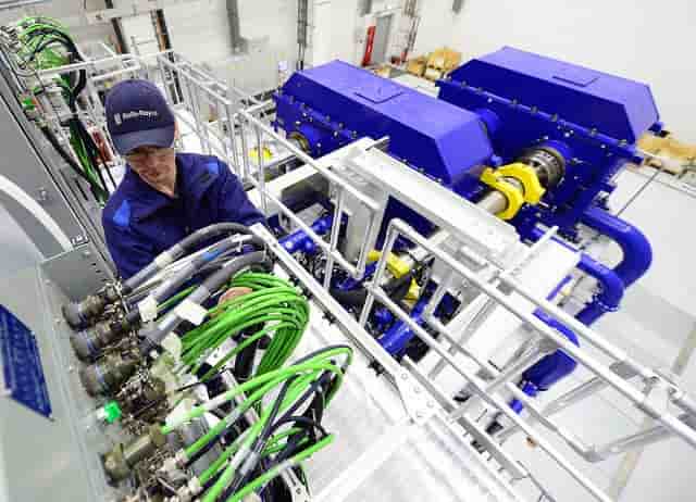 UltraFan power gearbox testing.