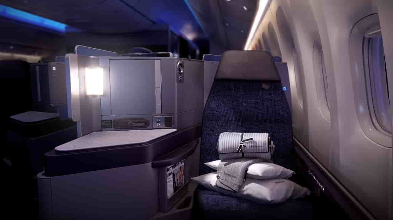 La nouvelle classe affaires de United Airlines.