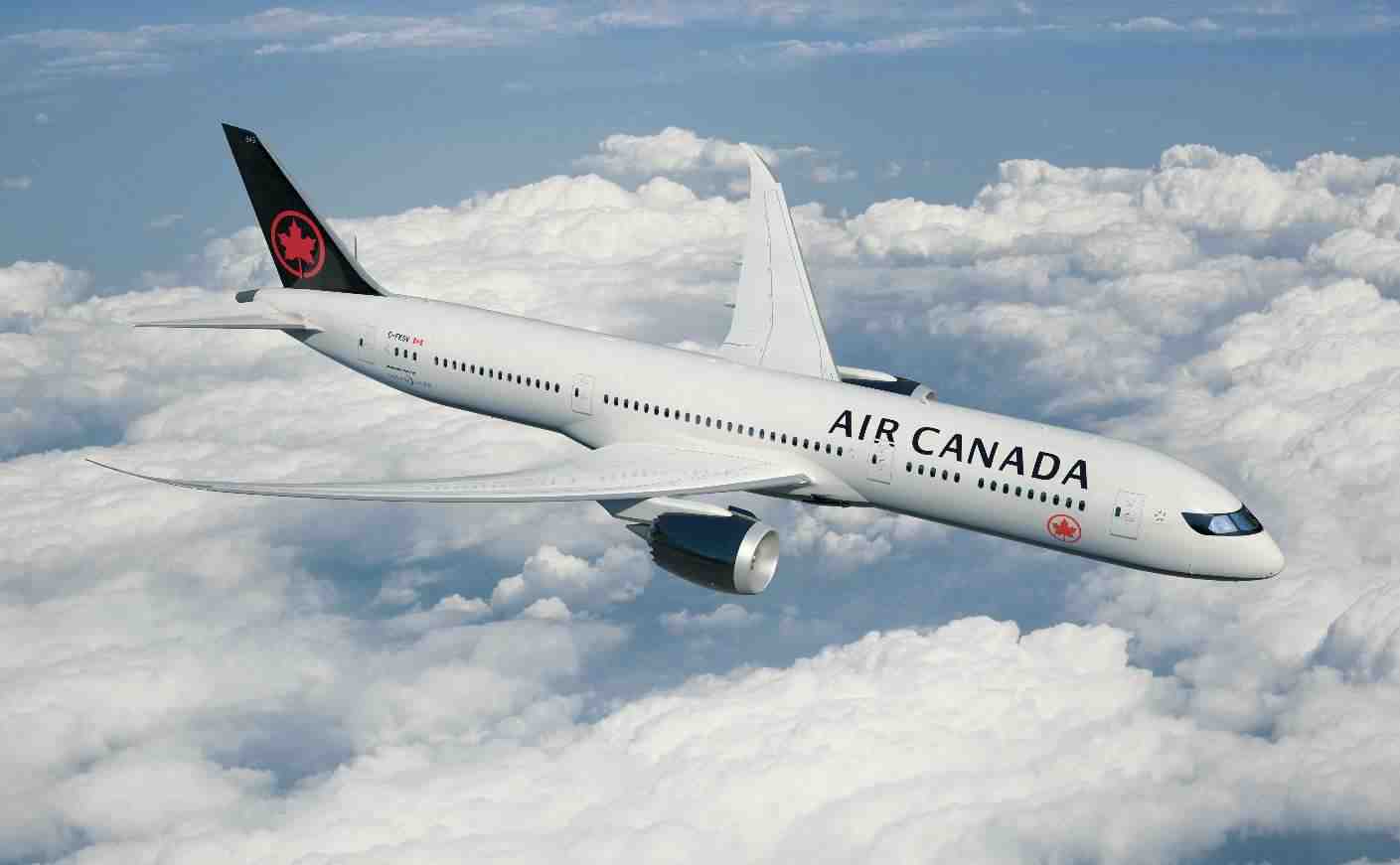 Le B787 Dreamliner d'Air Canada