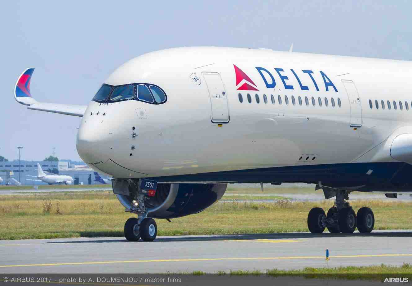 Delta Air Lines a commandé ferme 25 Airbus A350-900.