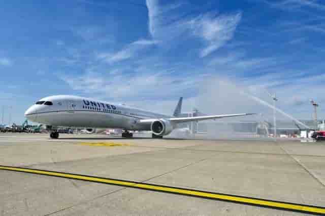 United est la première compagnie à opérer le B787-10 à Bruxelles.