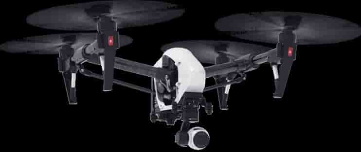 DJI a mobilisé un drone Inspire 1 pour cette expédition.