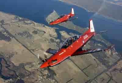 Les PC-21 serviront à l'entraînement des pilotes australiens.