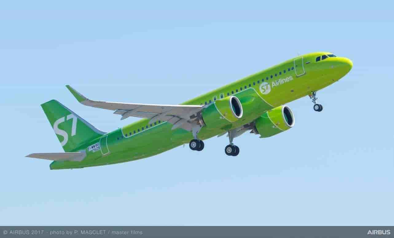 S7 Airlines a réceptionné son tout premier Airbus A320neo propulsé par des moteurs Pratt & Whitney PW1100G-JM
