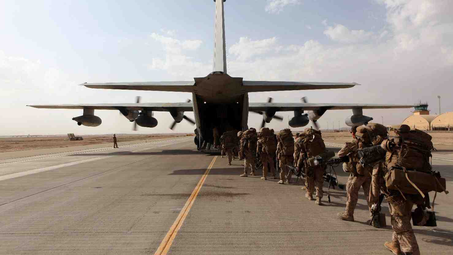 Lors de son opération en Afghanistan, les Etats-Unis avaient mobilisé un KC-130.