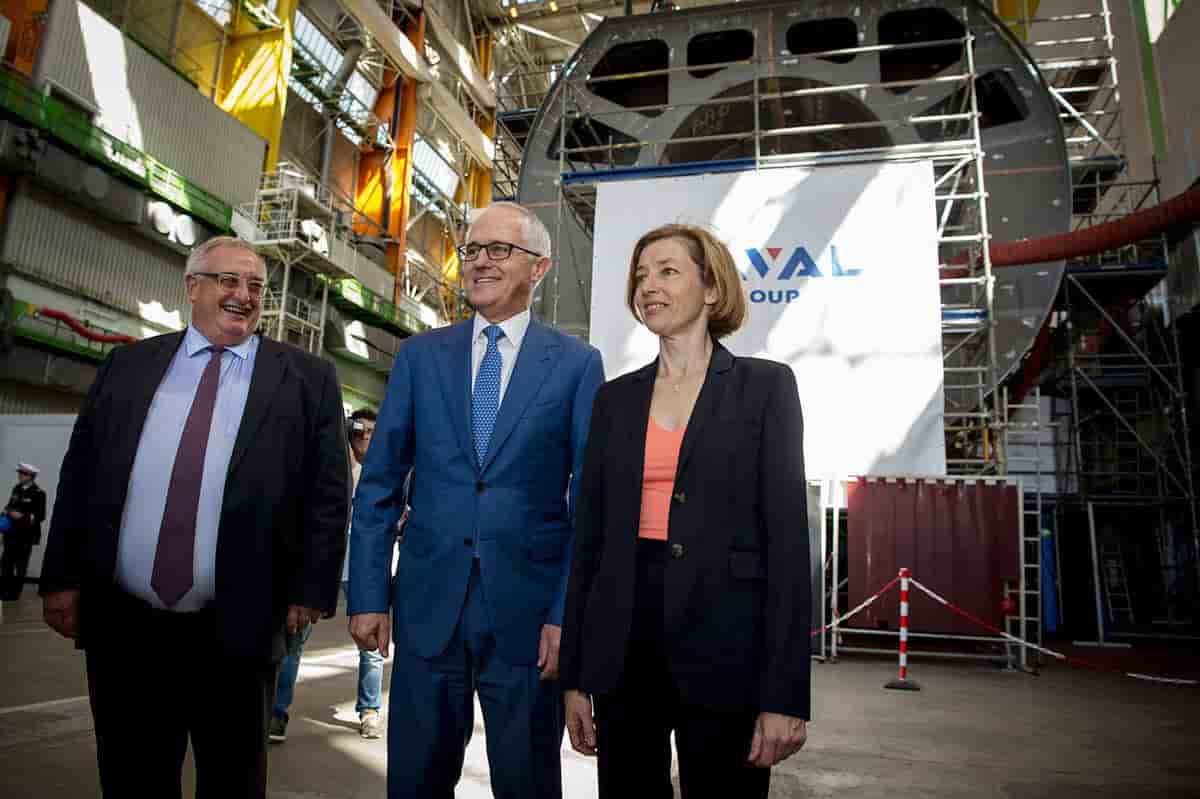 Le 9 juillet, la Ministre des Armées s'est rendue sur le site de Naval Group pour accueillir le Premier ministre australien.