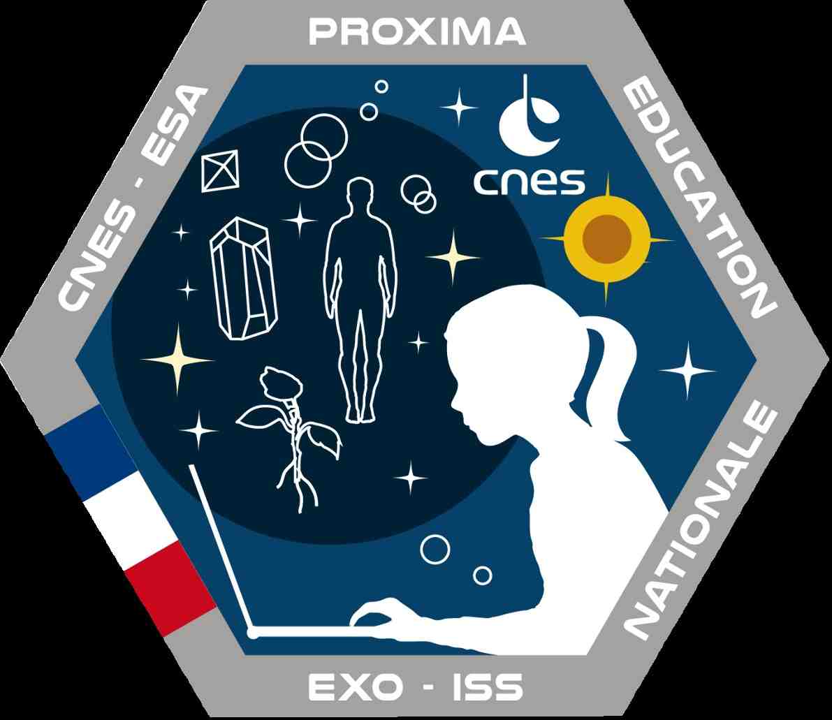 Logo du programme éducatif Exo-ISS.