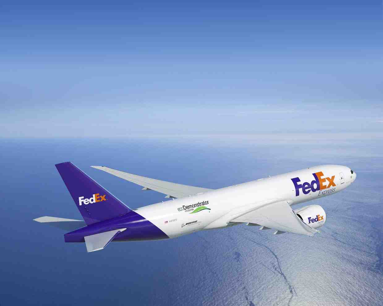 Le futur ecoDemonstrartor de Boeing sera un 777 cargo emprunté durant trois mois à Fedex, dont les essais débuteront en 2018.