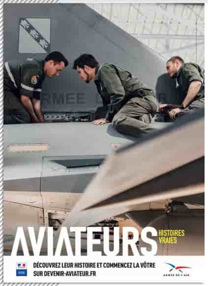 L'armée de l'Air présente sa campagne de recrutement à l'occasion du SIAE.