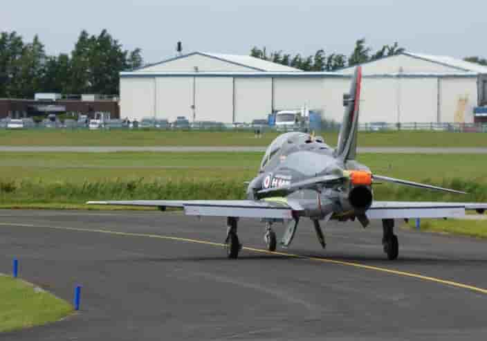 Premier vol de l'Advanced Hawk