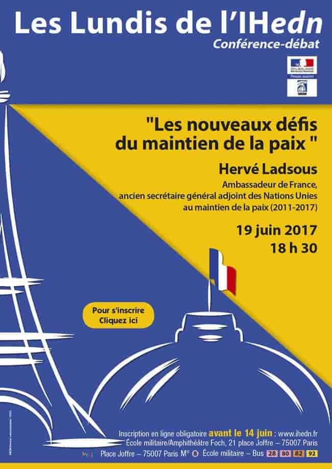 Une occasion d'échanger à propos des enjeux du maintien de la paix.