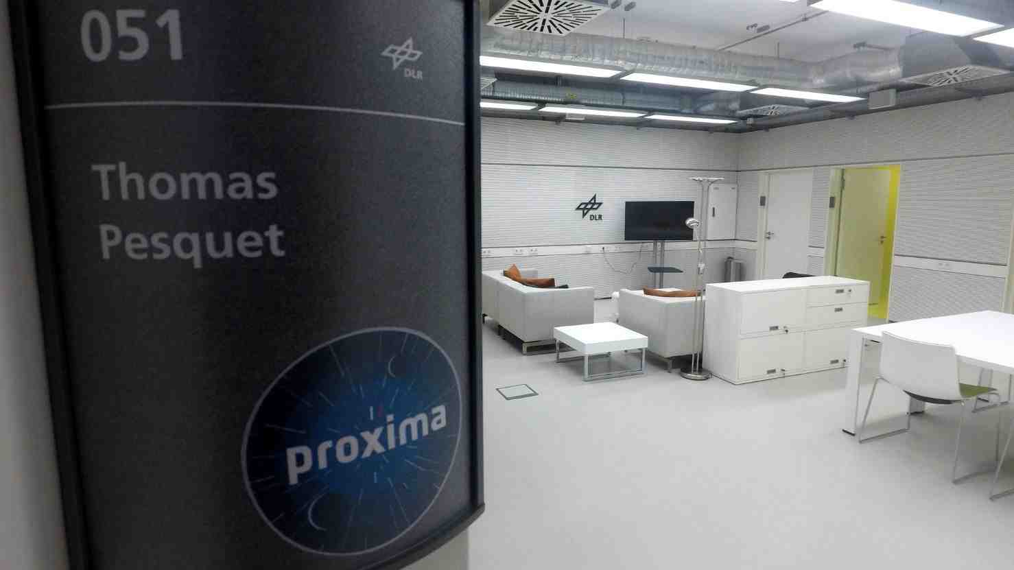L'appartement qui attend l'astronaute français à Cologne.