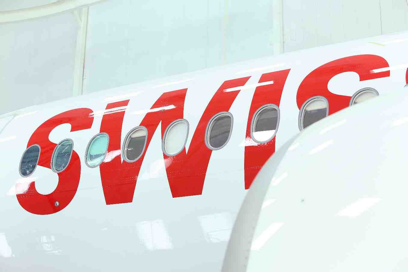 Swiss est la première à exploiter conjointement les deux modèles du Bombardier CSeries, les CS100 et CS300.