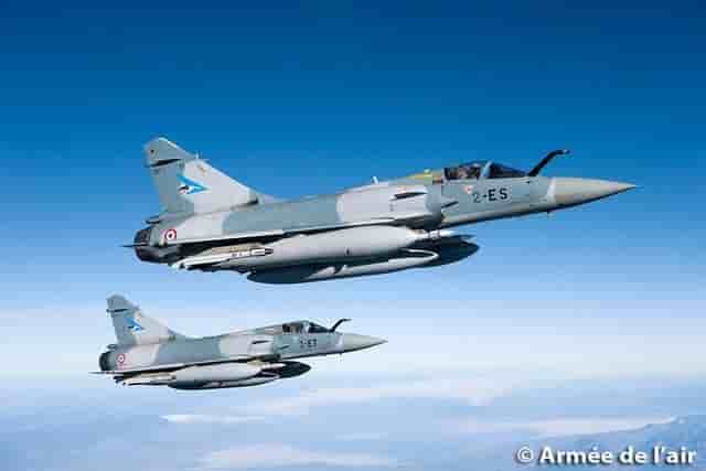 La France a déployé des Mirage 2000-5F à l'occasion de l'exercice Arctic Challenge.