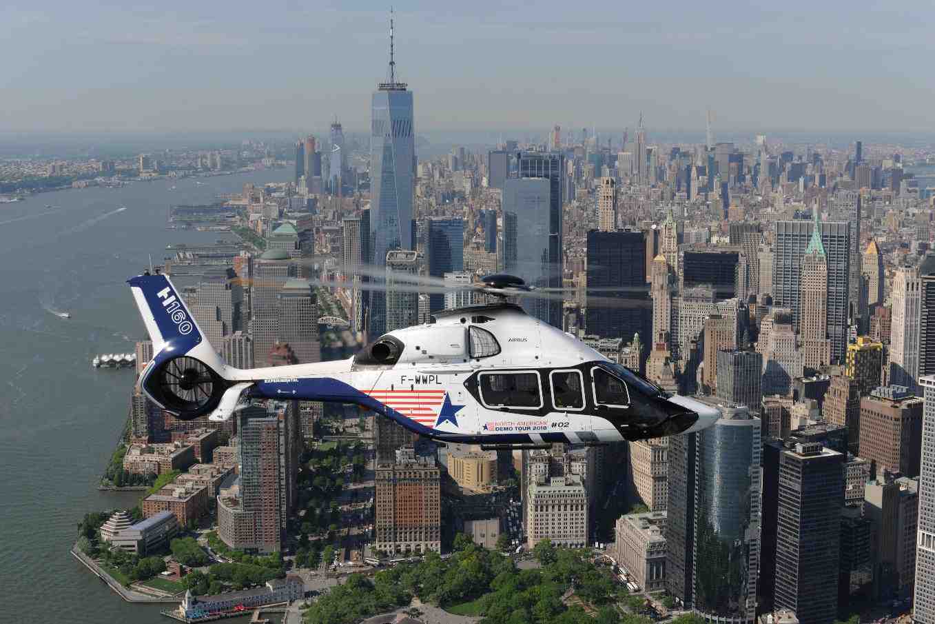 Trois H160 ont été commandés aux Etats-Unis, dont une version VIP.