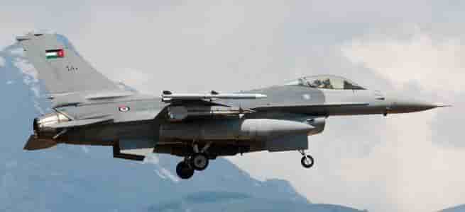 Des F-16 jordaniens ont abattu un drone.
