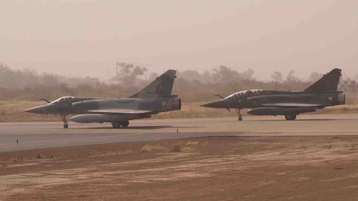 Des Mirage 2000 ont participé à l'opération Bayard