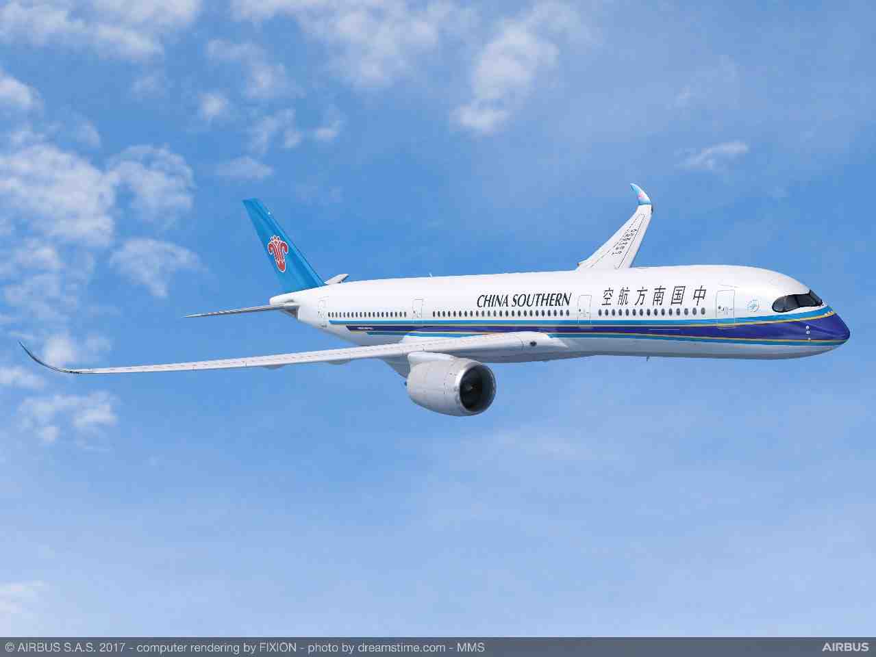 China Southern dispose d'une des plus importantes flottes Airbus au monde avec 300 appareils