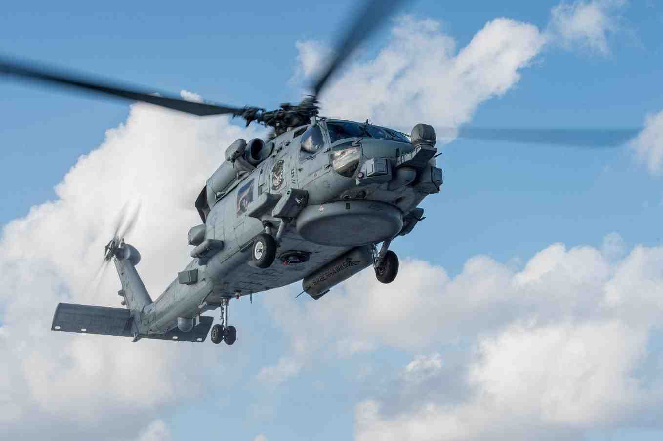 Un MH-60R Sea Hawk s'est crashé près de l'océan Pacifique.